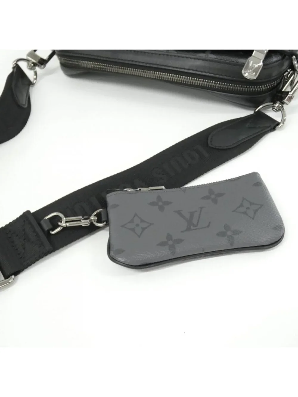 Louis Vuitton Monogram Eclipse Reverse Trio Messenger Shoulder